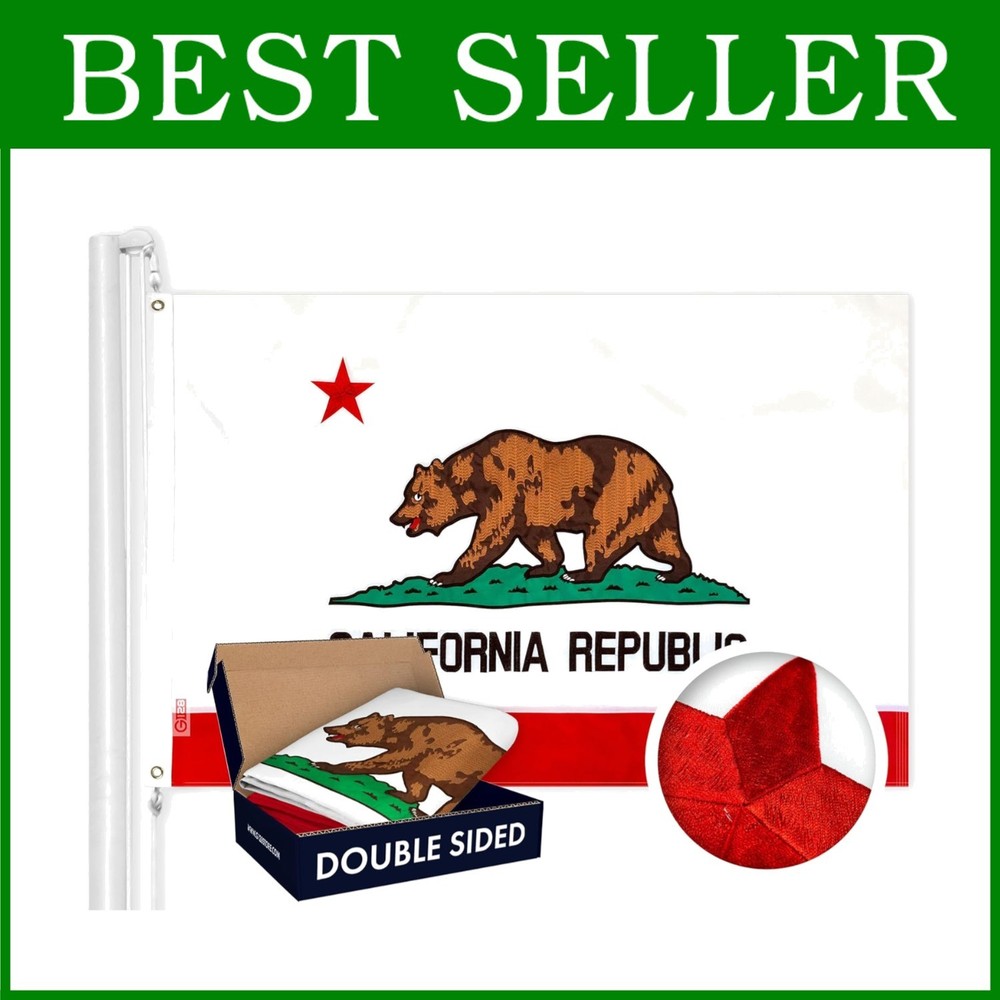 California State Flag Banner Californian CA State Flags
