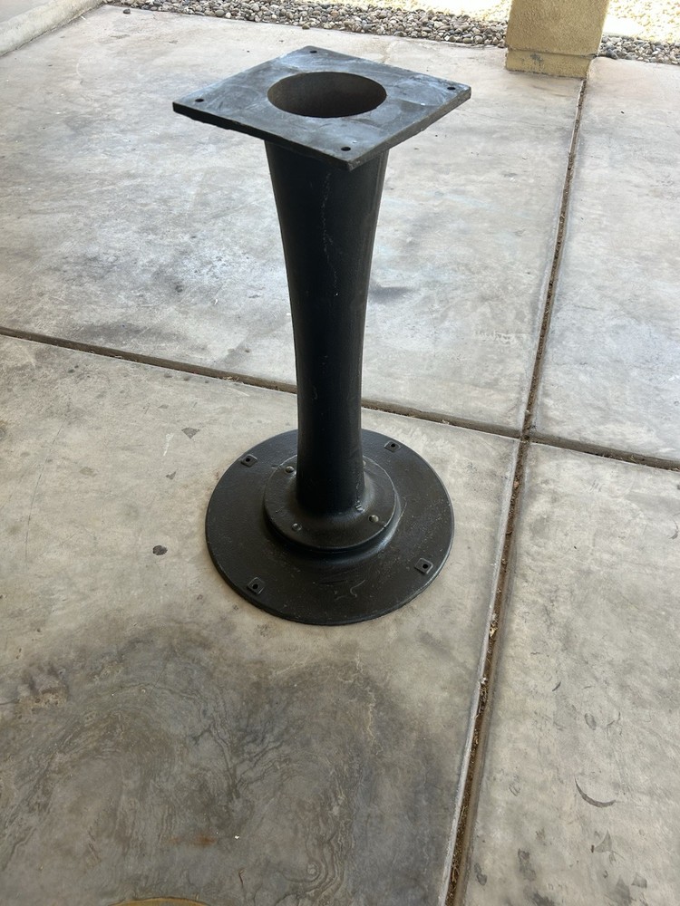Vintage Cast Iron Base Table Stand Industrial 200lbs