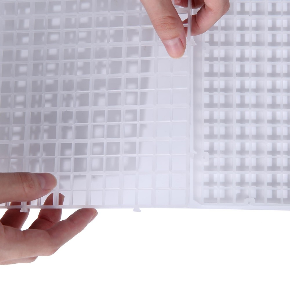 ALEGI Aquarium Plastic Grid Divider Tray Egg Crate,Grid Isolate Board Divider...
