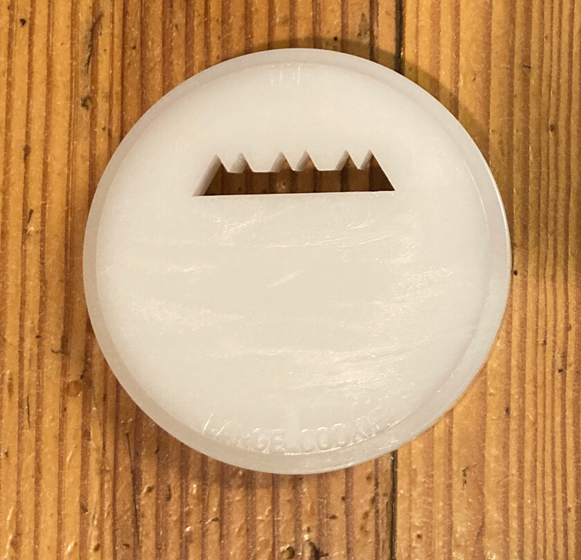 CTC Pasta Express Maker Model X2000 Replacement Part, Die Disc Large Cookie