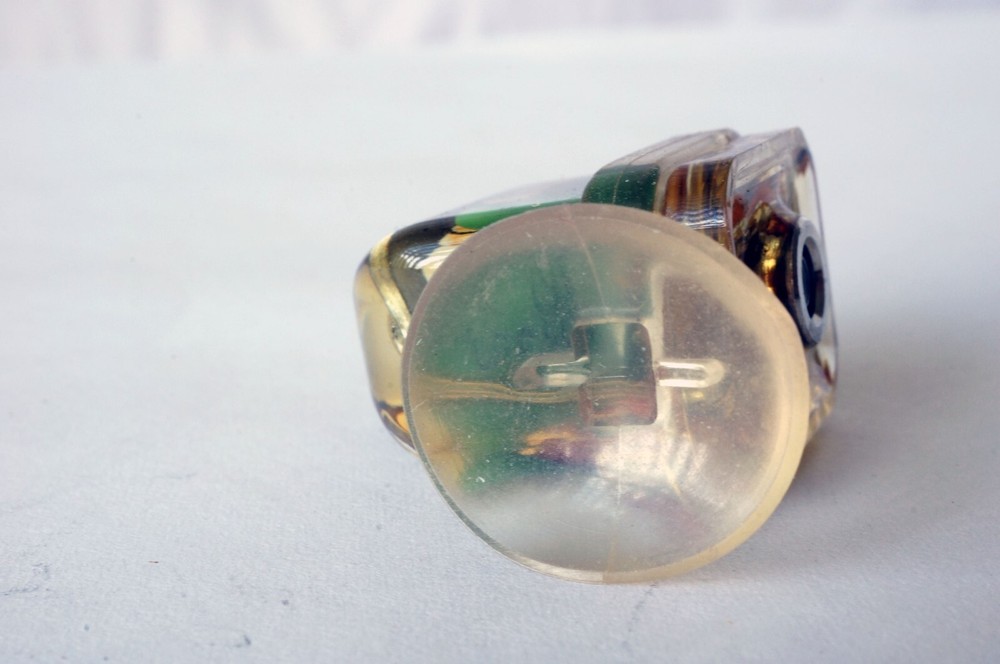 NISSIN SYNCHRO EYE MICRO CAMERA FLASH SLAVE W/ PC CONNECT TRIGGER WORKING ORDER