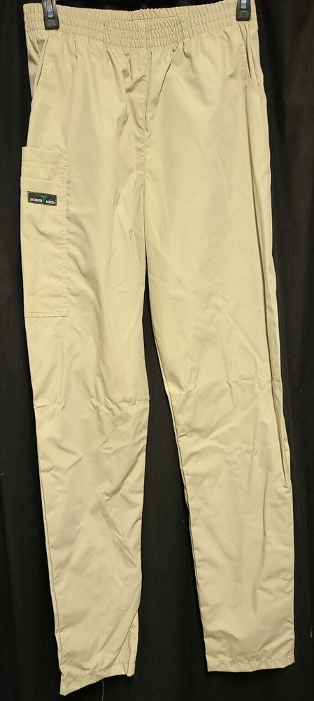 Size 14 - 16 Beige Scrub Med Top and Pants Set