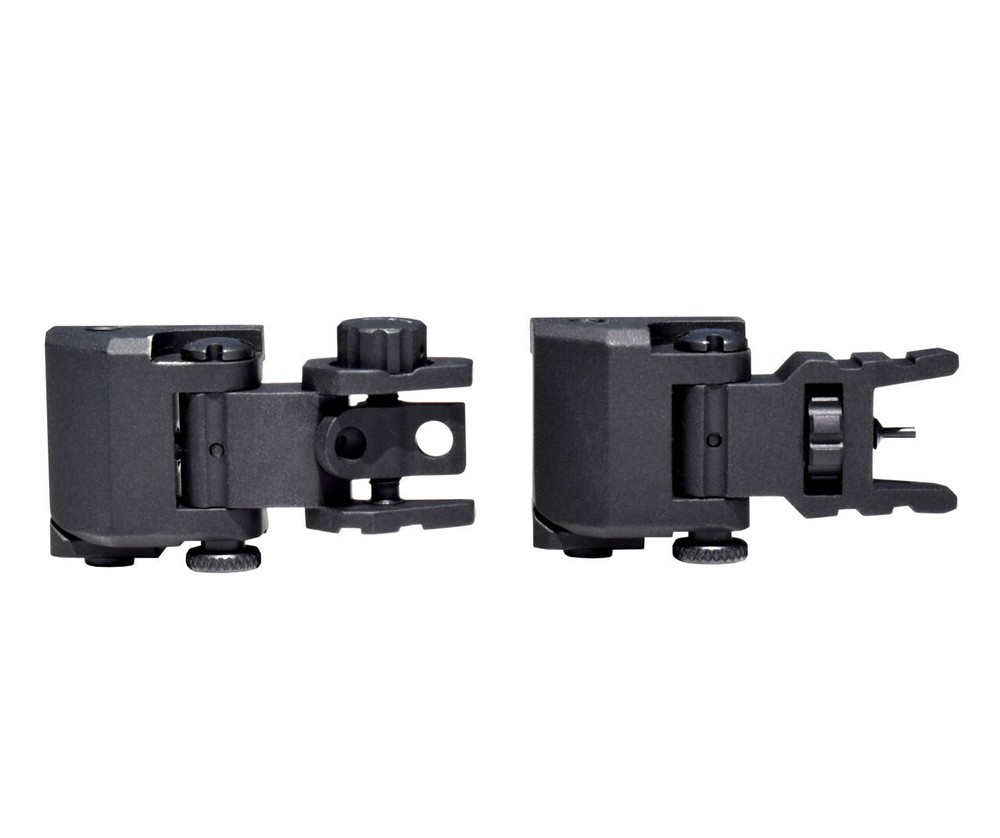 Advanced Tactical Flip Up Front and Rear Sight Set, Aluminum
