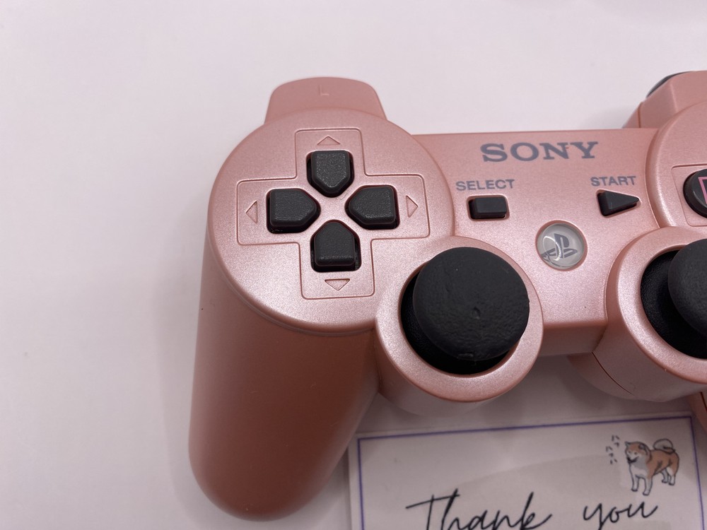 SONY PS3 DUALSHOCK3 Candy Pink Wireless controller Used Game