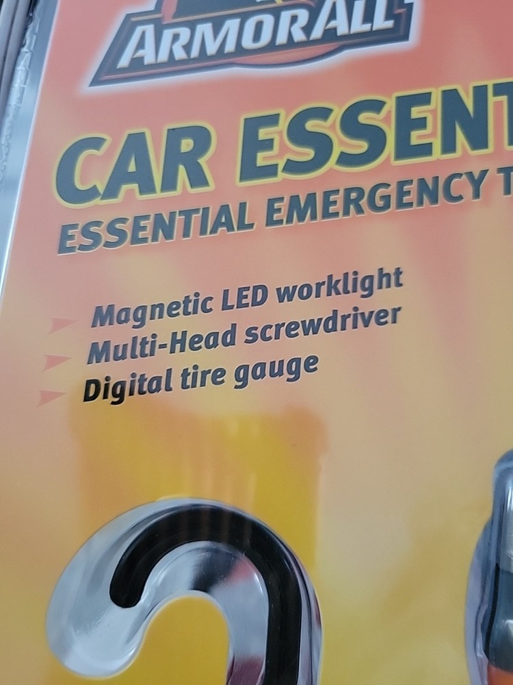 ArmorAll 3pc Car Essentials Kit, Emergency Tools For Car