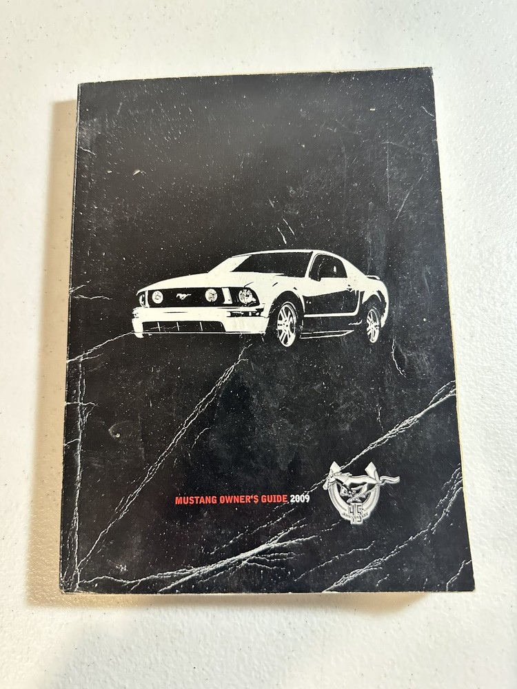 2009 Ford Mustang Owner's Manual Set