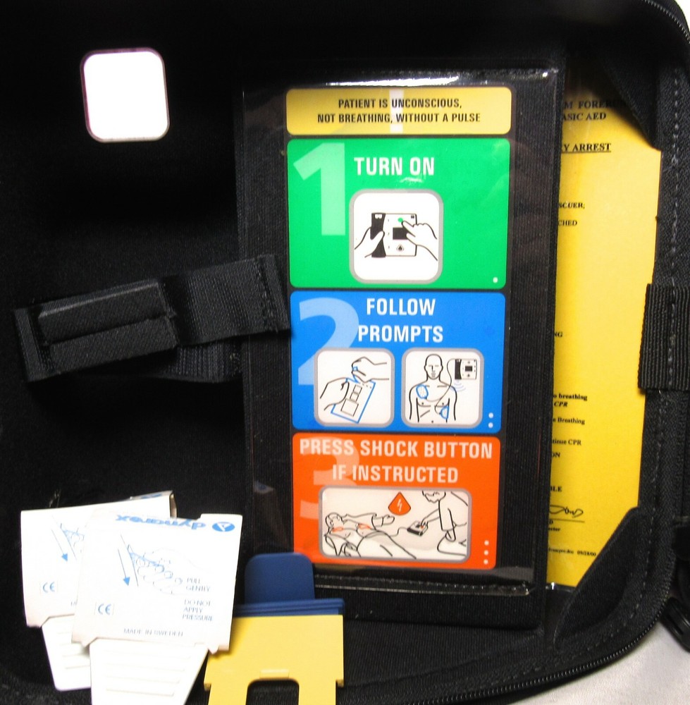 AGILENT FR2 Heartstream Semi Automatic With Red Case