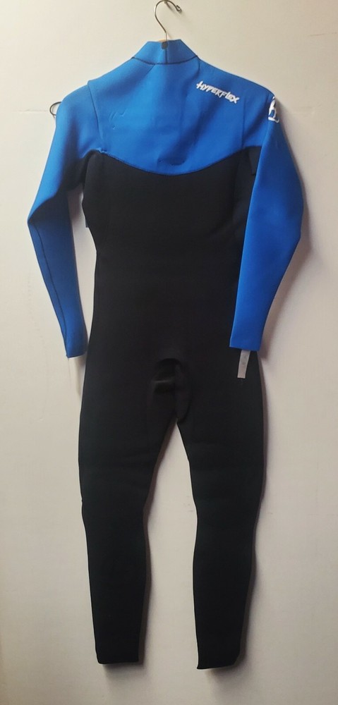 HYPERFLEX Men's 3/2 VYRL CZ Wetsuit - Black/Blue - Size Medium - NWT