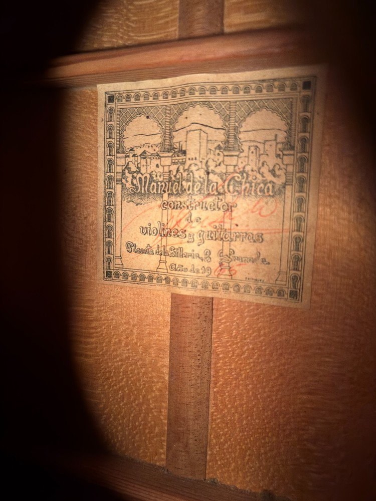 1965 Manuel de la Chica Guitar