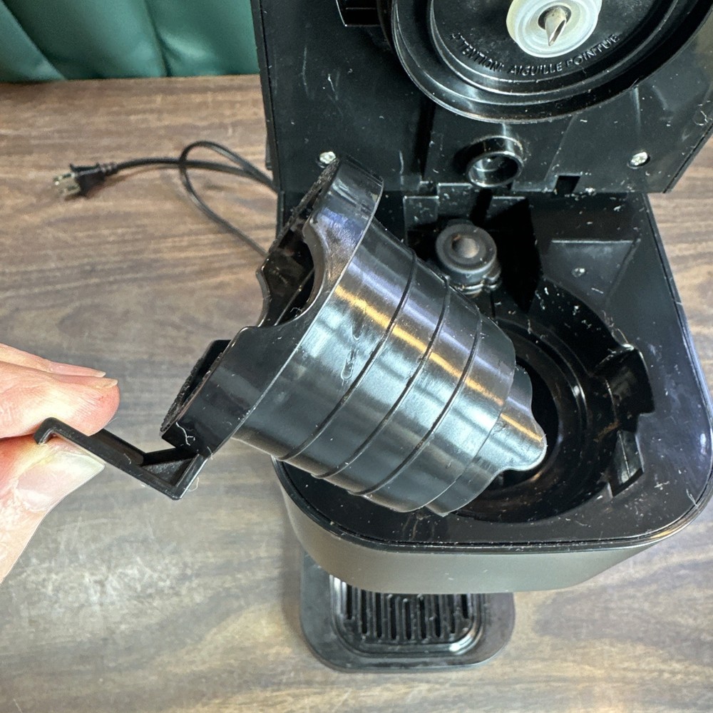 Walmart Single Cup Pod & Ground Coffee Maker Black Tested And Working