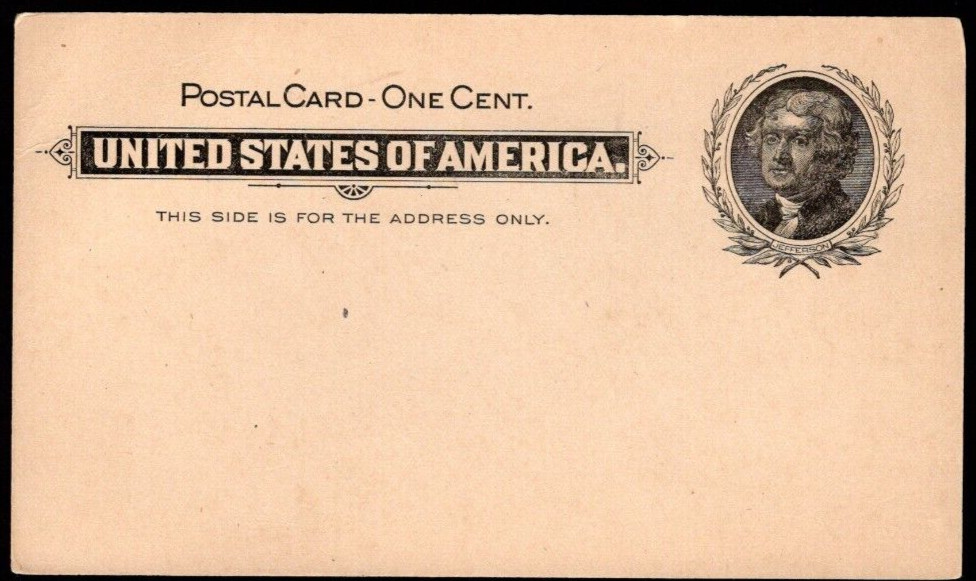 US Postal Card - UX14 - New card