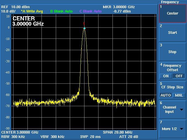 ADF5355 Module Touch Screen Signal Source VCO Microwave Frequency Synthesizer