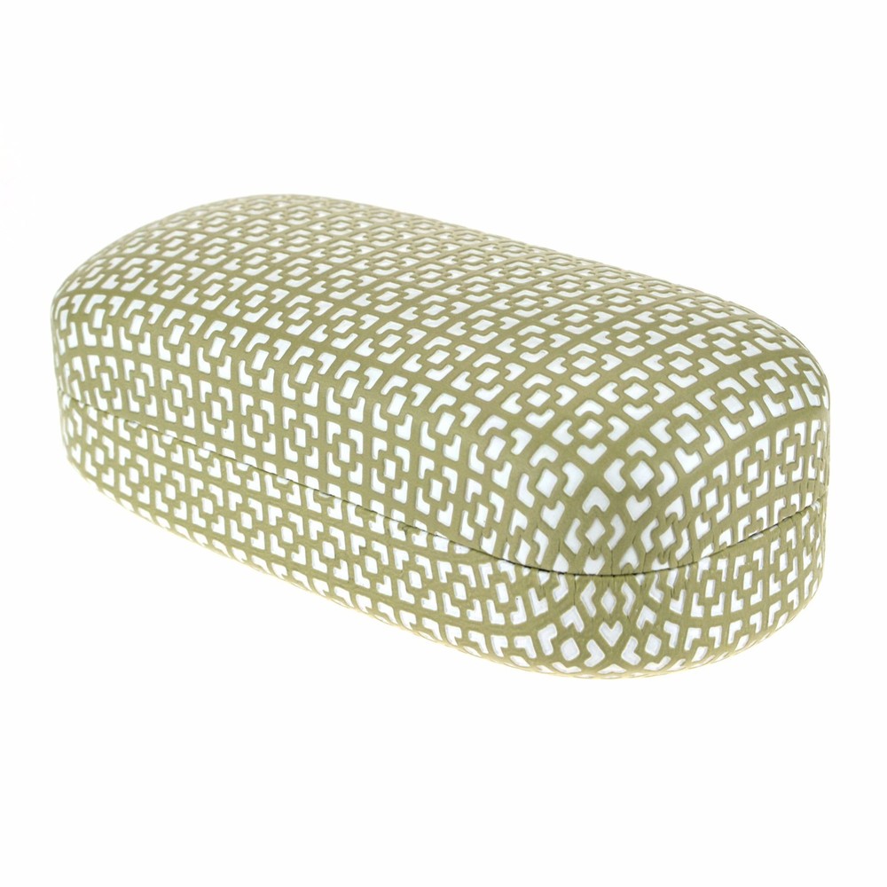 PASTL Sunglasses Glasses Protective Hard Case Square Lattice Pattern