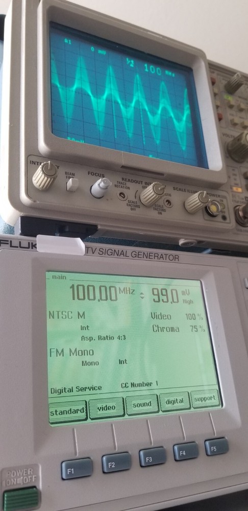 FLUKE 54200 Multi Format Video Generator Programmable Loaded with Options