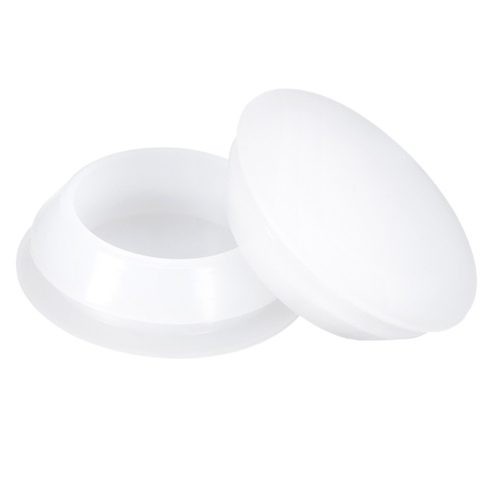 4Pcs Silicone Plugs, Rubber Round Hole Plugs for 28-30mm Hole, Translucent