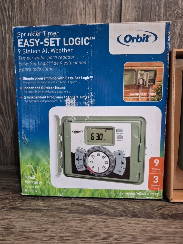 Orbit 9 Station Indoor Outdoor 3 Program Sprinkler Timer Irrigation Controller