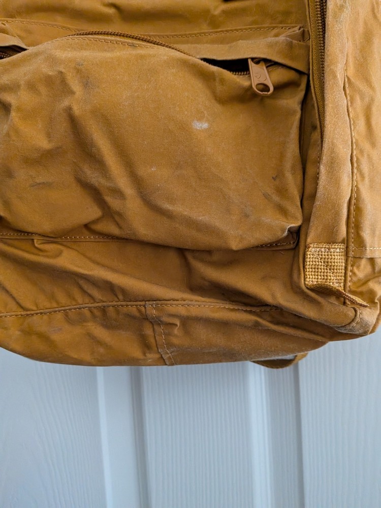 Yellow Fjällräven Kånken Backpack