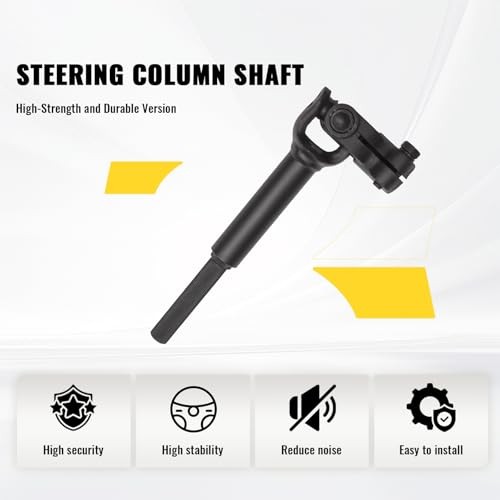 425-458 Lower Intermediate Steering Shaft w/Universal Rag U-Joint Coupler