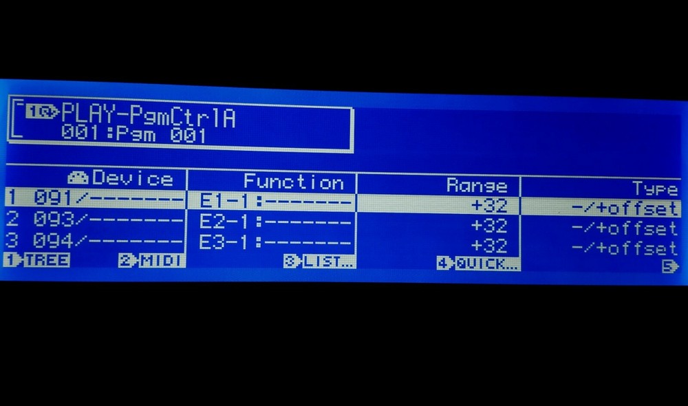 Yamaha A4000 A5000 Custom LUX (Negative) LED Display !