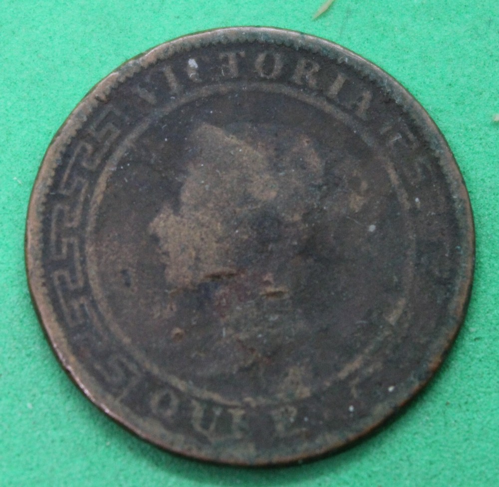1900 Ceylon 1 Cent