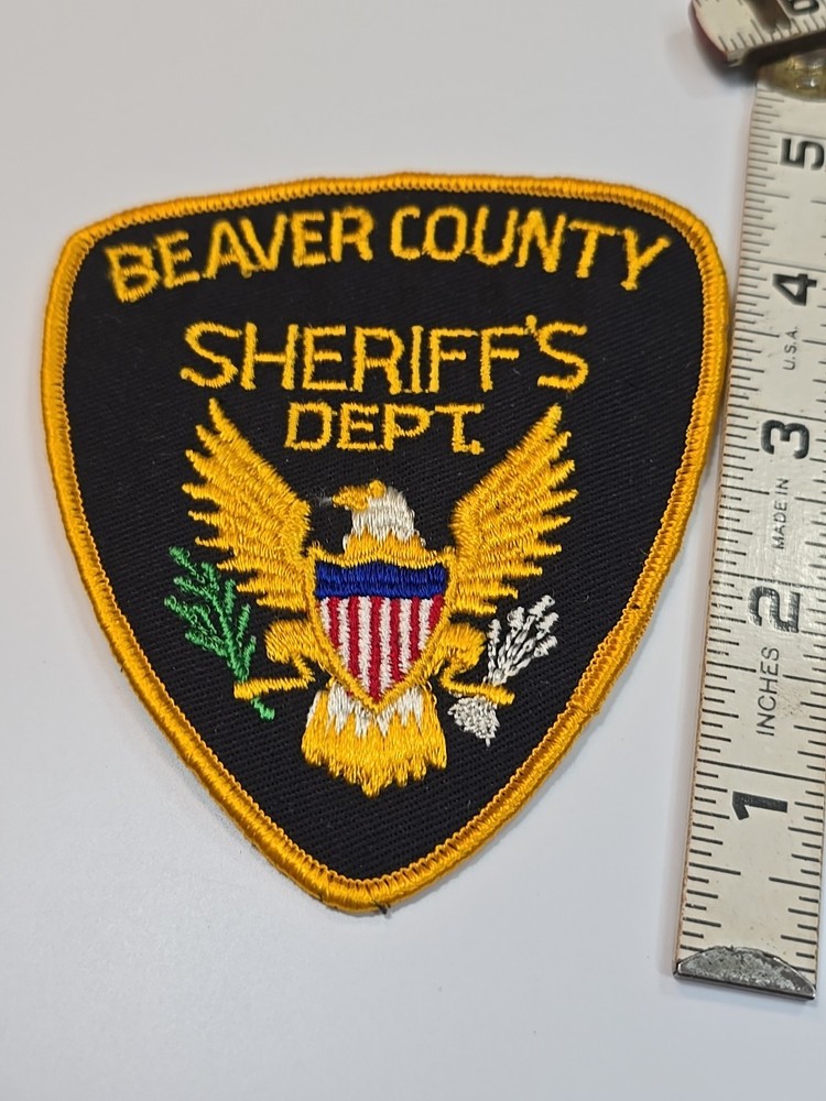 Beaver County Sheriff's Dept. Sew-on Patch