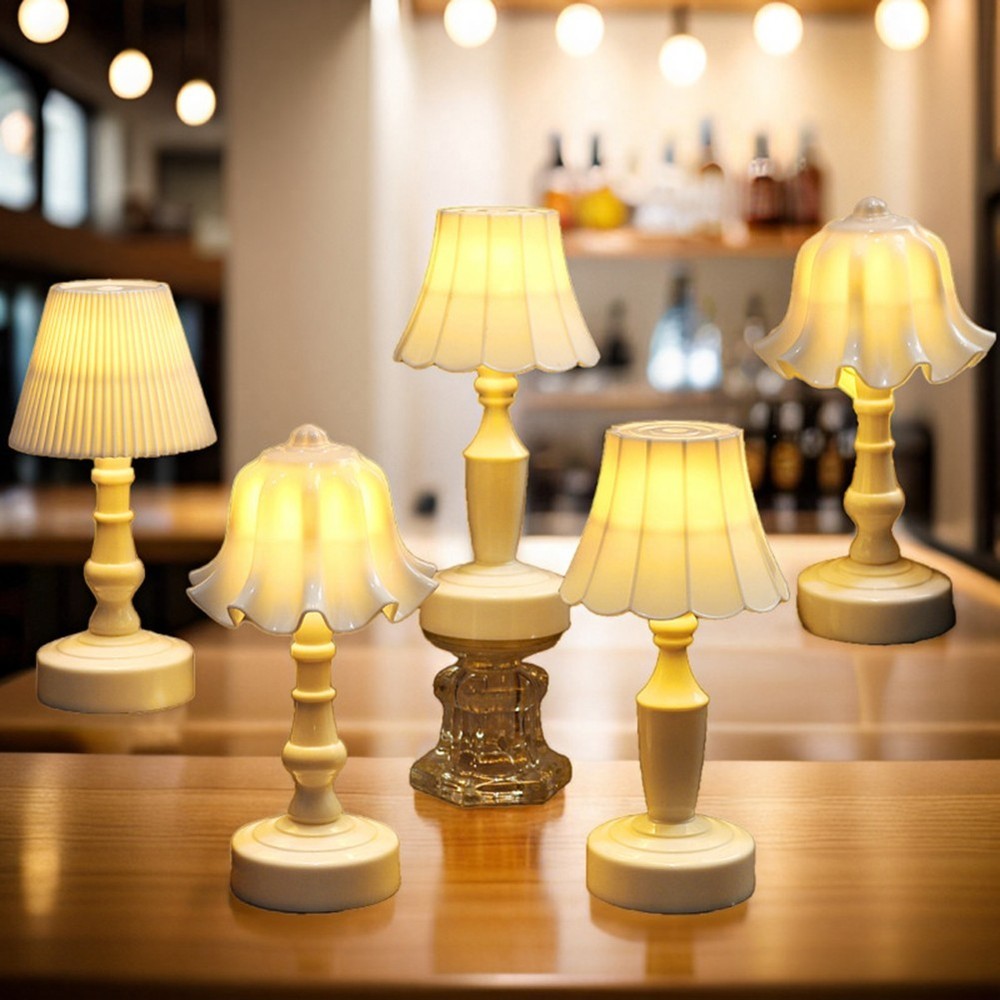 Stylish Small Table Lamp with Adjustable Brightness for Various Settings