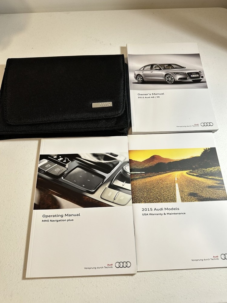 2015 Audi Owners Manual Set