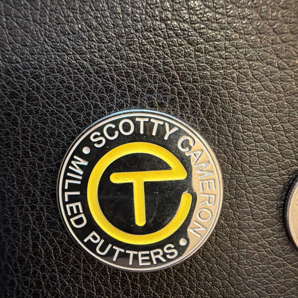 GOLF BALL MARKER - YELLOW CIRCLE T