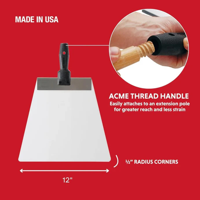 Advance Tools Drywall Knock Down Knife 18"