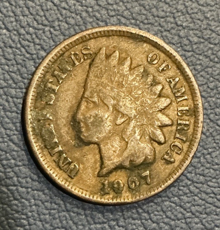 1907 Indian Head Cent - Old US Copper