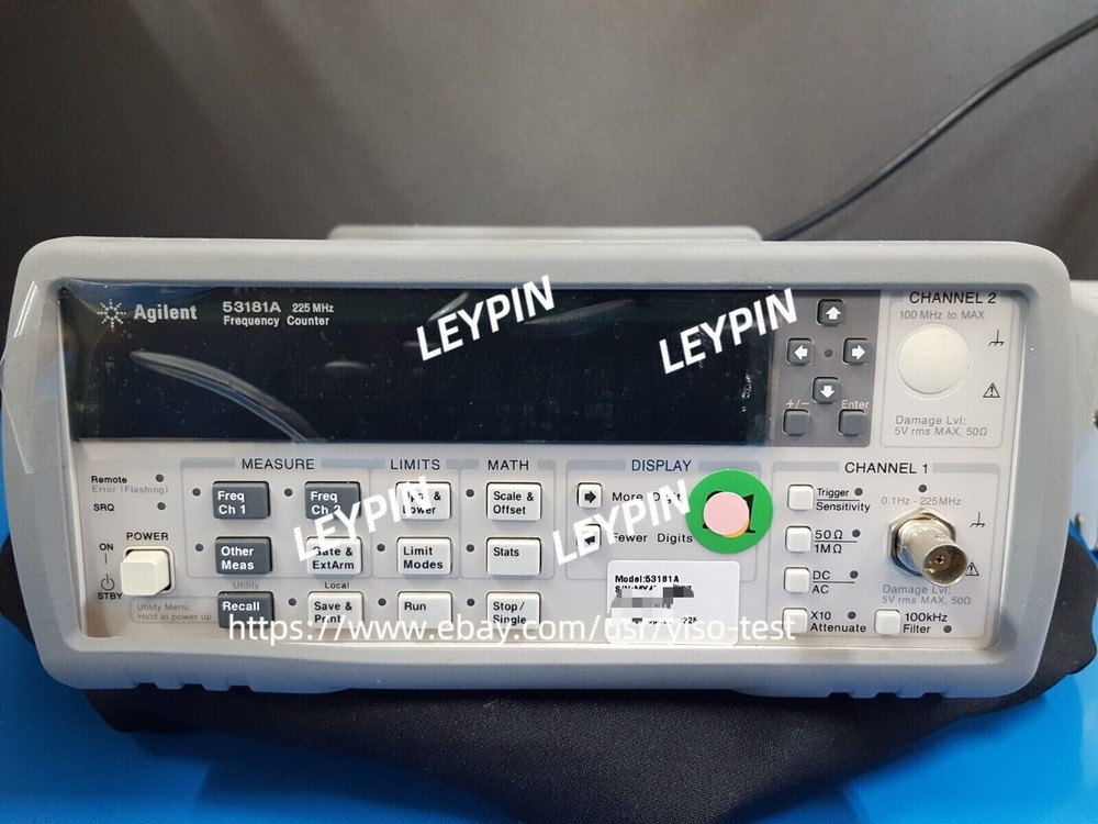1PCS HP Agilent Keysight 53181A High Precision Frequency Meter /Good function #$