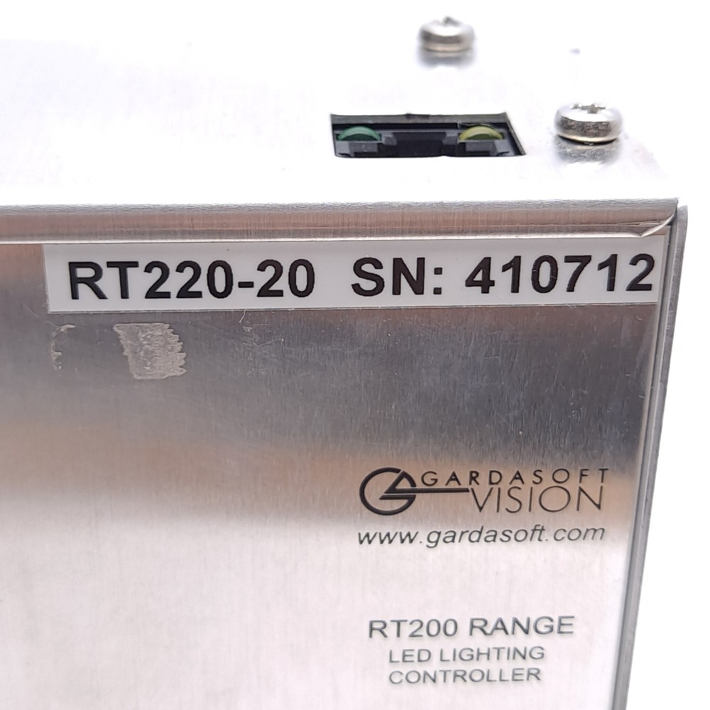 Gardasoft RT220-20 LED Lighting Controller, 2-Channel, 24-48VDC Supply