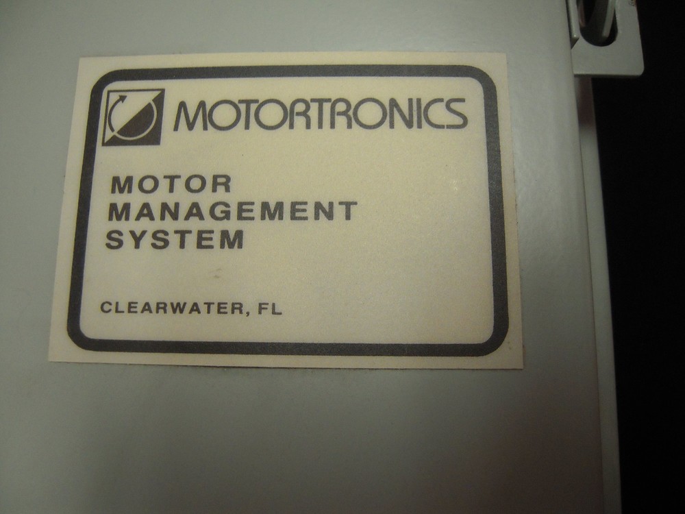 New NOS Motortronics Motor Management System Controller 480 VAC 75 HP