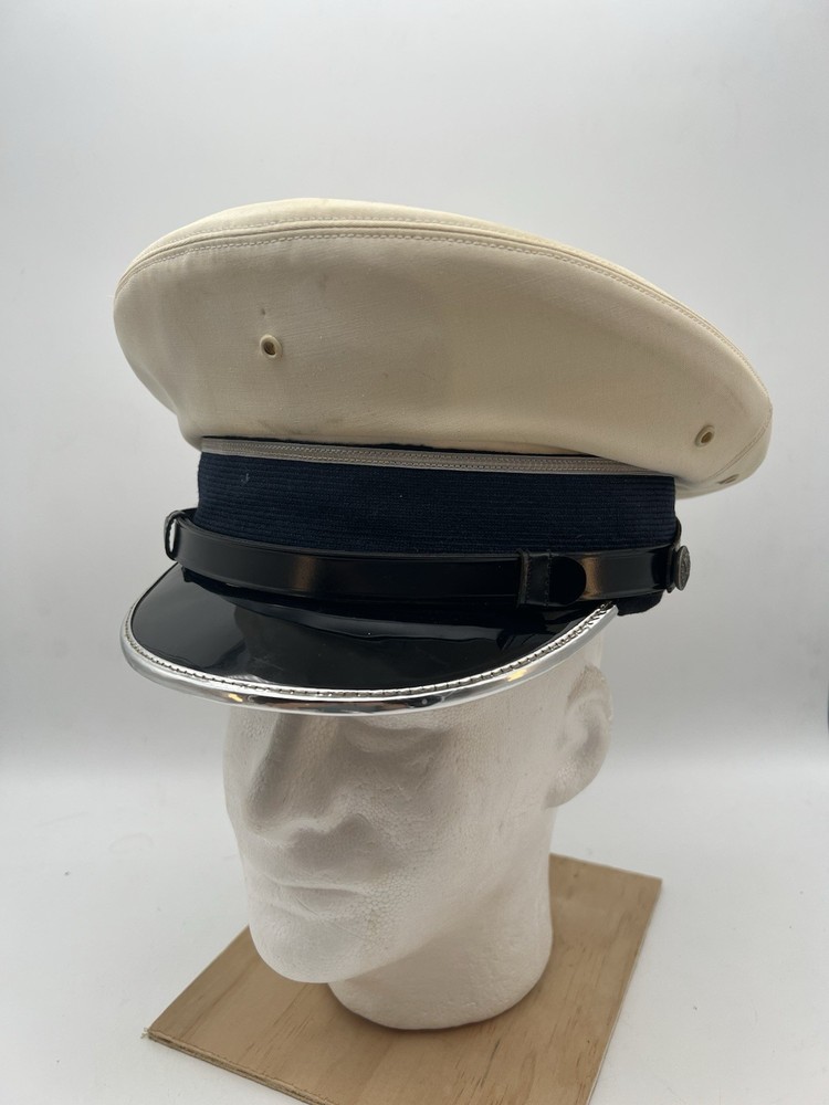 berkshire deluxe military hat white vintage USAF