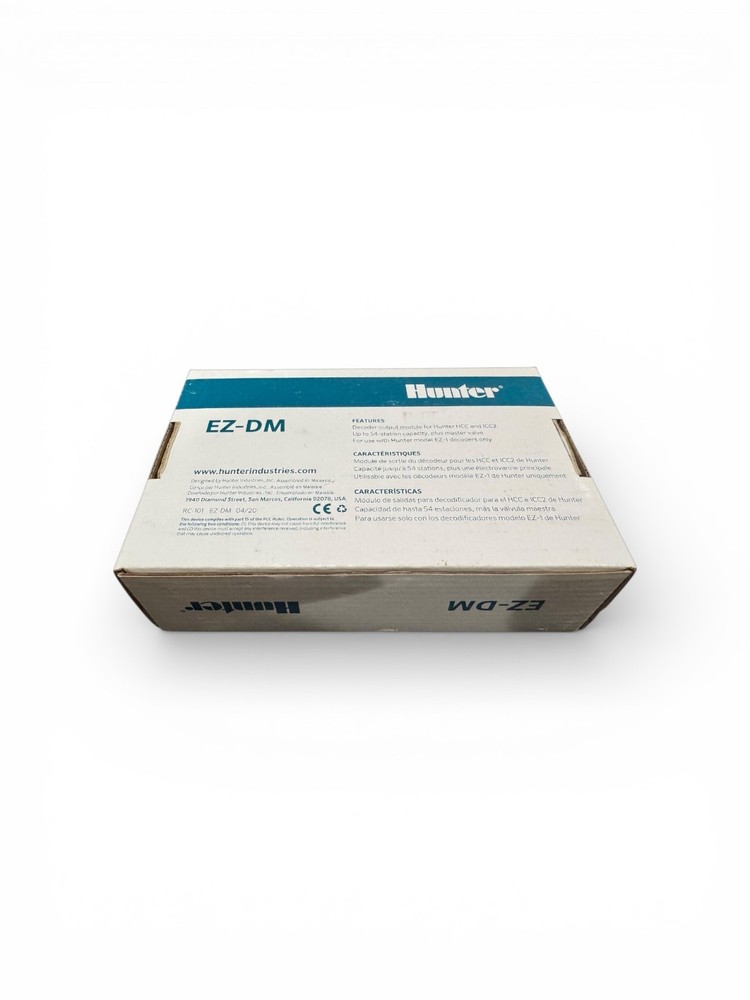 Hunter EZ-DM Decoder Output Module for ICC2 and HCC Controllers 54 Stations