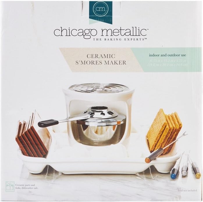Chicago Metallic Smores Maker, White Small