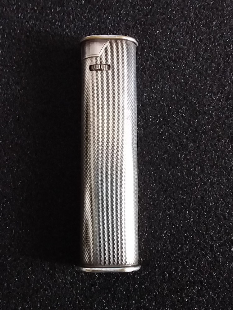 Vintage Dunhill Slim Rollagas Silver Plated Lighter ,NOT TESTED