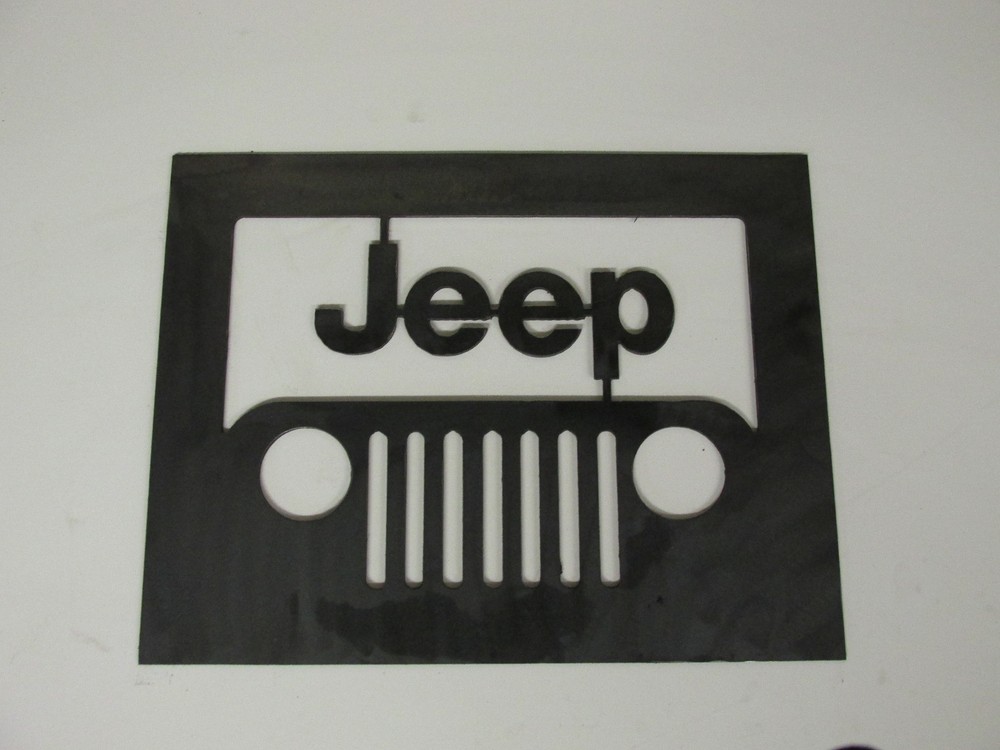 PLASMA CUT SIGN, for JEEP LOVERS.
