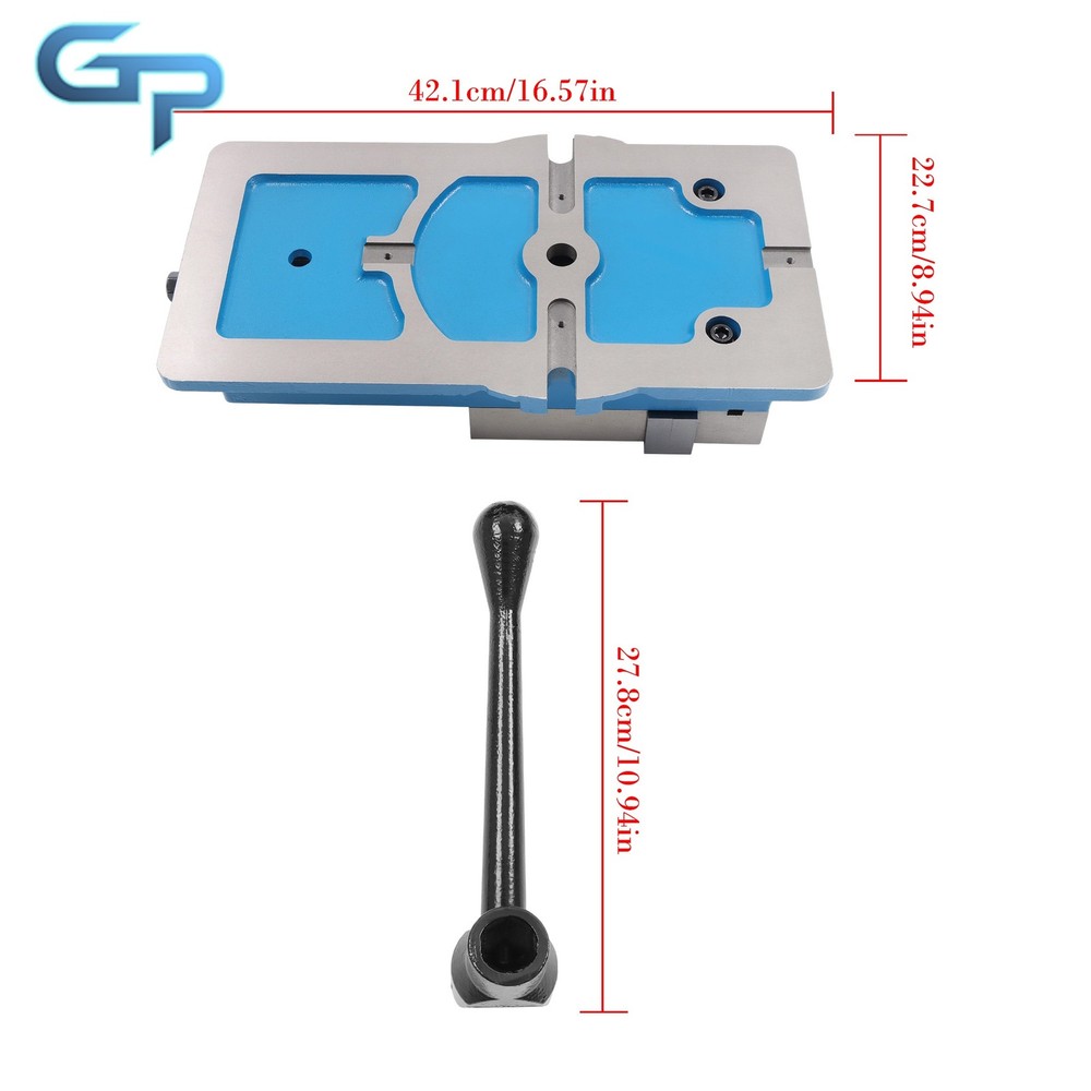 6'' Lockdown Vise CNC Milling Machine Bench Clamping Vice Precision Lock Vise