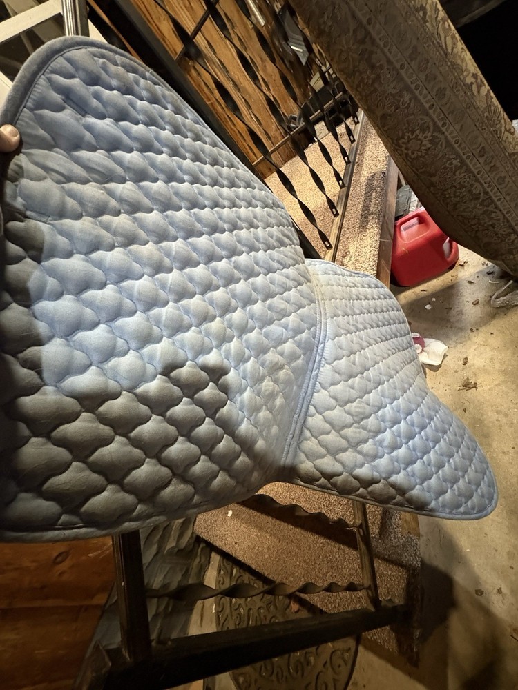 Baby Blue Saddle Pad