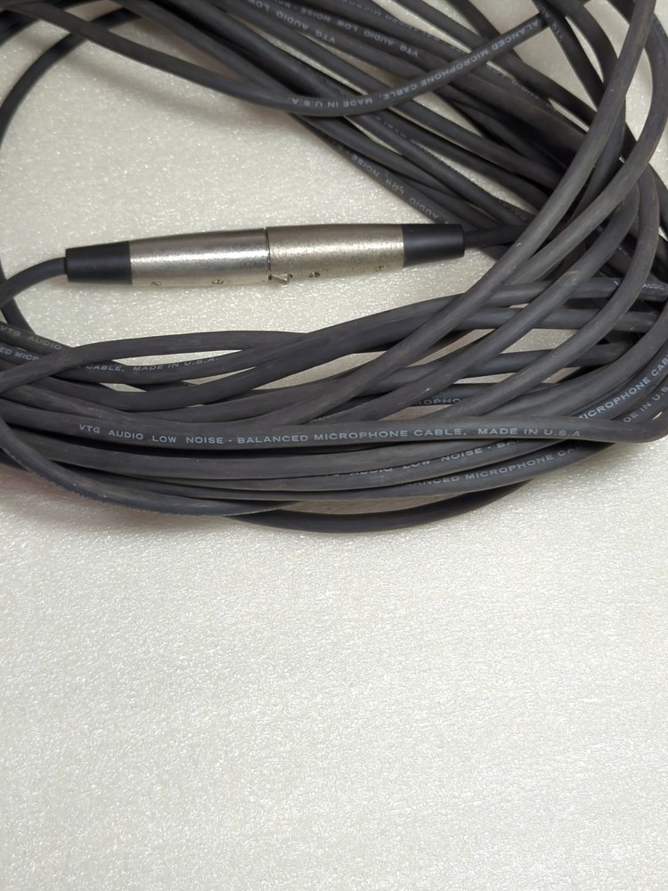 XLR cable 60 feet (Tested Working)