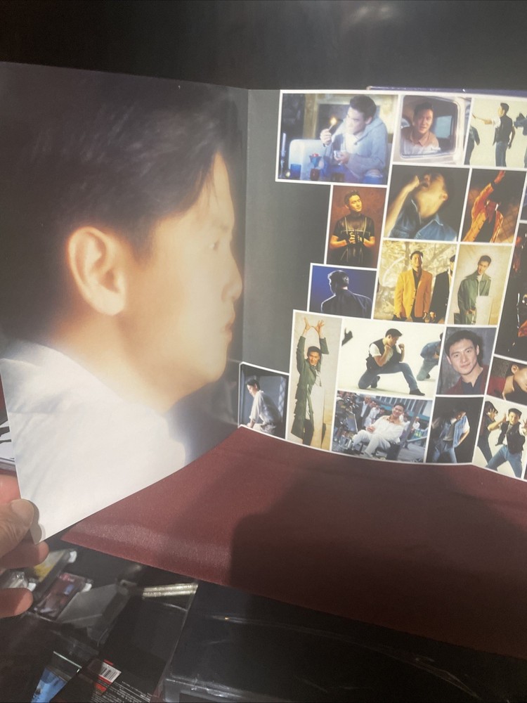 張學友原裝MTV卡拉0K大畫冊海報大影碟LD收藏品相完美