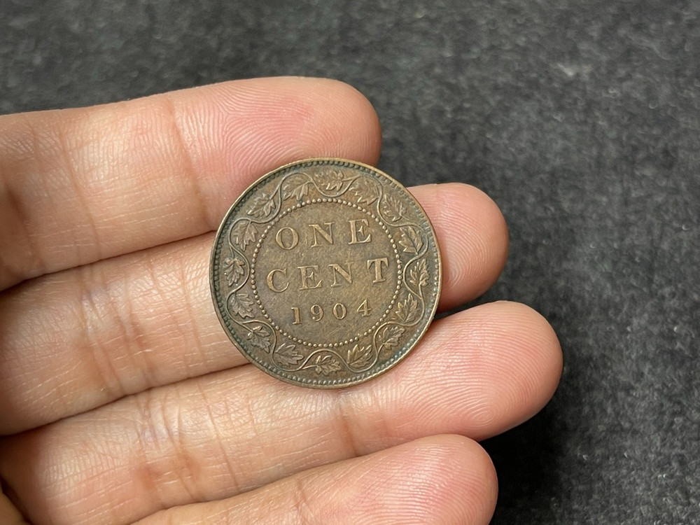 Early Canada Large Cent 4 Coins Lot Great Condition High Value