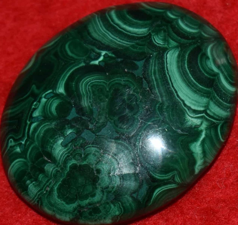Malachite Worry Stone #5