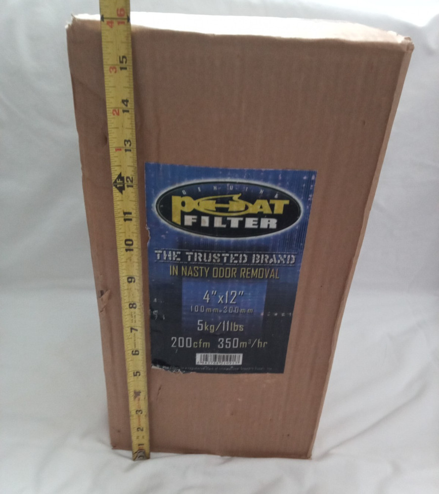 Phat Carbon Filter 4"x12" , new in box.