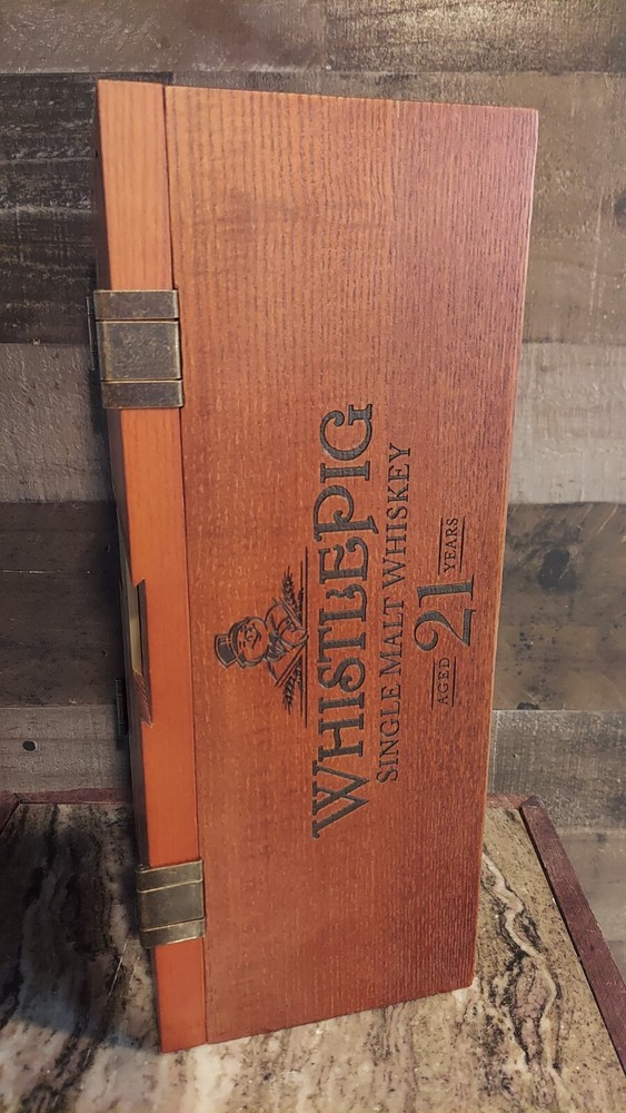 Whistle pig 21 Year The Beholden empty