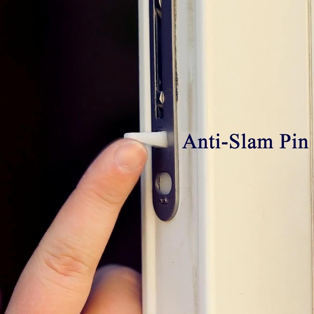 Gliding Patio Door Mortise Lock Kit for Andersen 2-Panel Doors Replacement