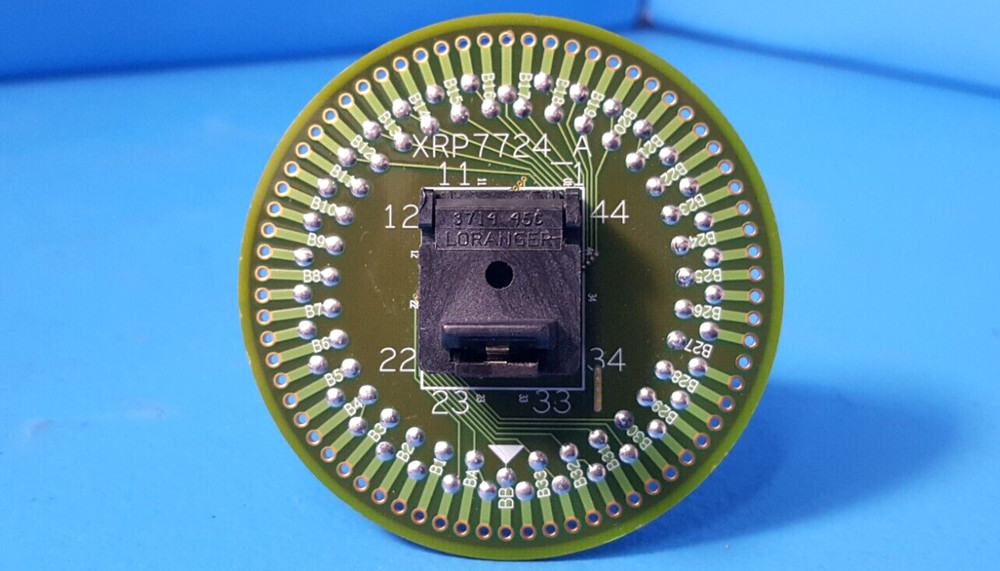 TEST SOCKET, XRP7724-A, 44TQFN TEST SOCKET