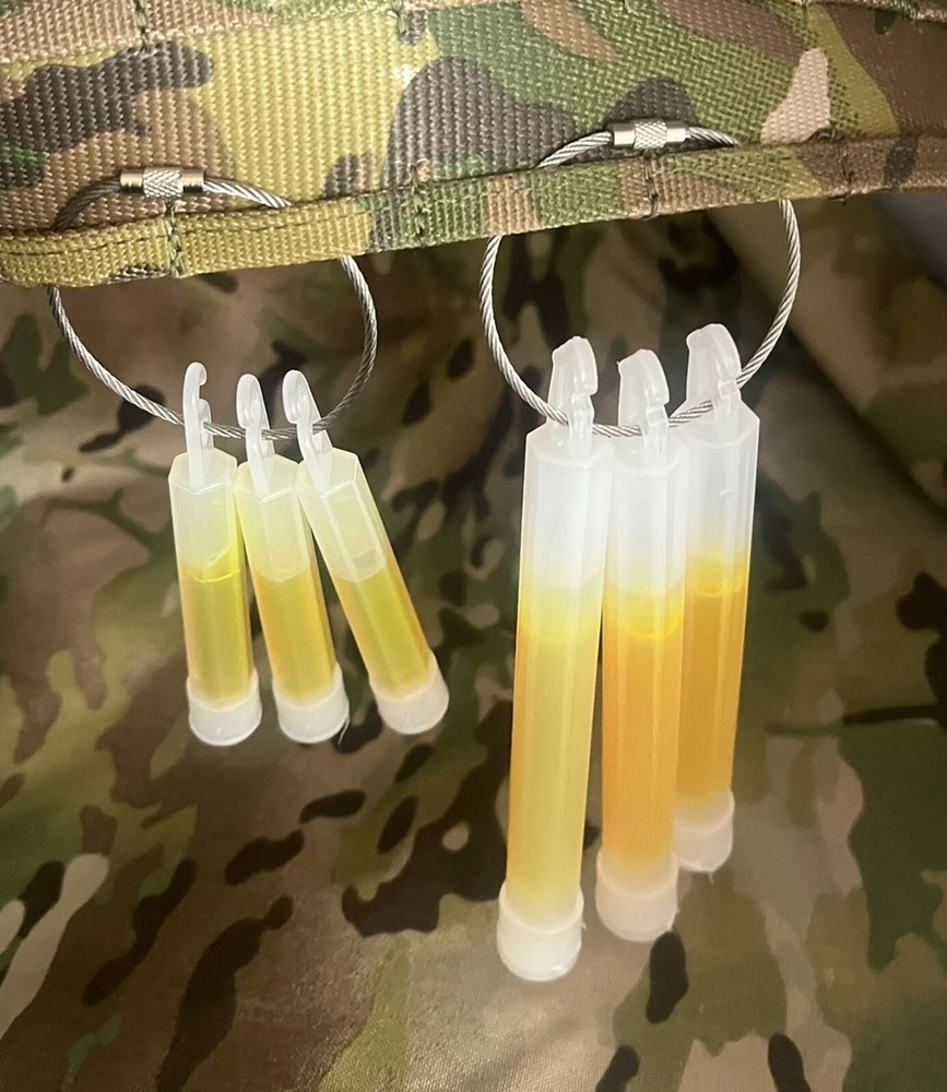 Wire Loop Cyalume / Lightstick Holders (Pack of 3) - Military Outdoors Light
