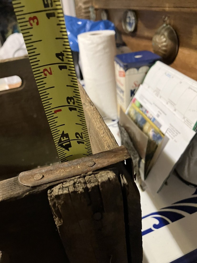 Shasta Water Wood Crate